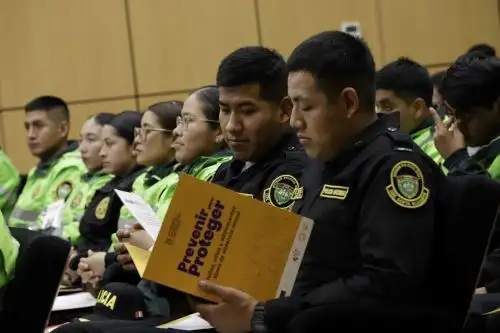 El Programa Nacional Warmi Ñan del Ministerio de la Mujer y Poblaciones Vulnerables (MIMP) organizó un taller de capacitación dirigido al personal policial de distintas divisiones de la Región Policial Lima. Foto: ANDINA/Difusión