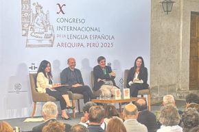 Durante la X CILE Arequipa se presentó el “Diccionario Vargas Llosa. Habitó las palabras”. Foto: Cortesía Rocío Méndez