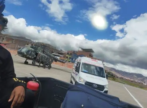 Una aeronave del Ejército del Perú realizó un vuelo humanitario para trasladar de emergencia a una gestante desde una comunidad nativa ubicada en la provincia del Manu, en Madre de Dios, hasta Cusco.