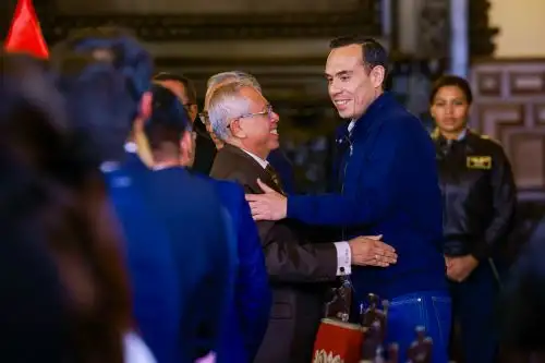 Presidente José Jerí, lidera reunión con los representantes de las universidades públicas