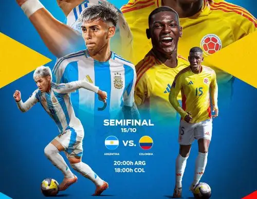 Argentina y Colombia juega por llegar a la final del Mundial Sub-20