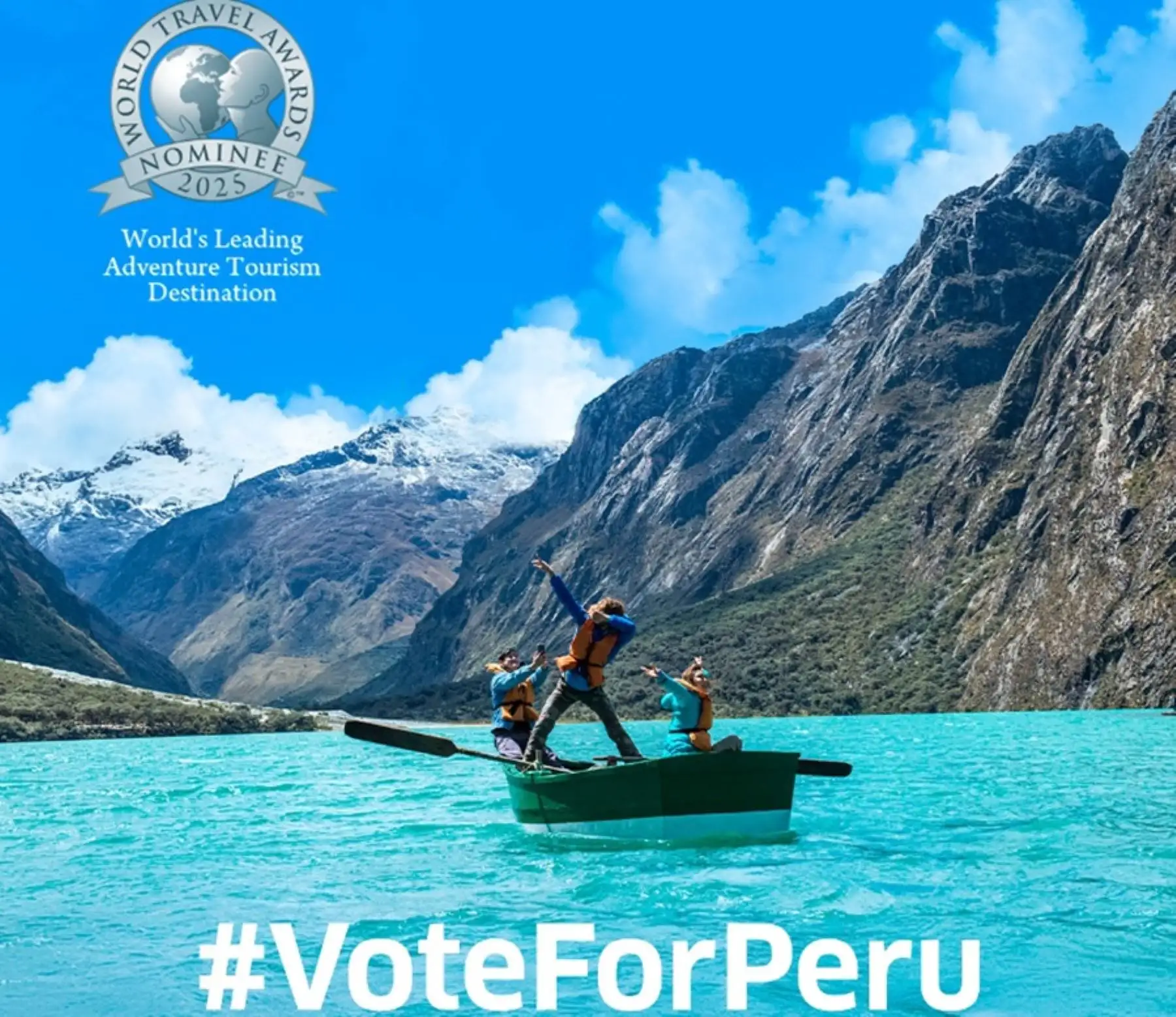Óscar del Turismo: vota por Perú como Destino Líder Mundial de Turismo de Aventura 2025
