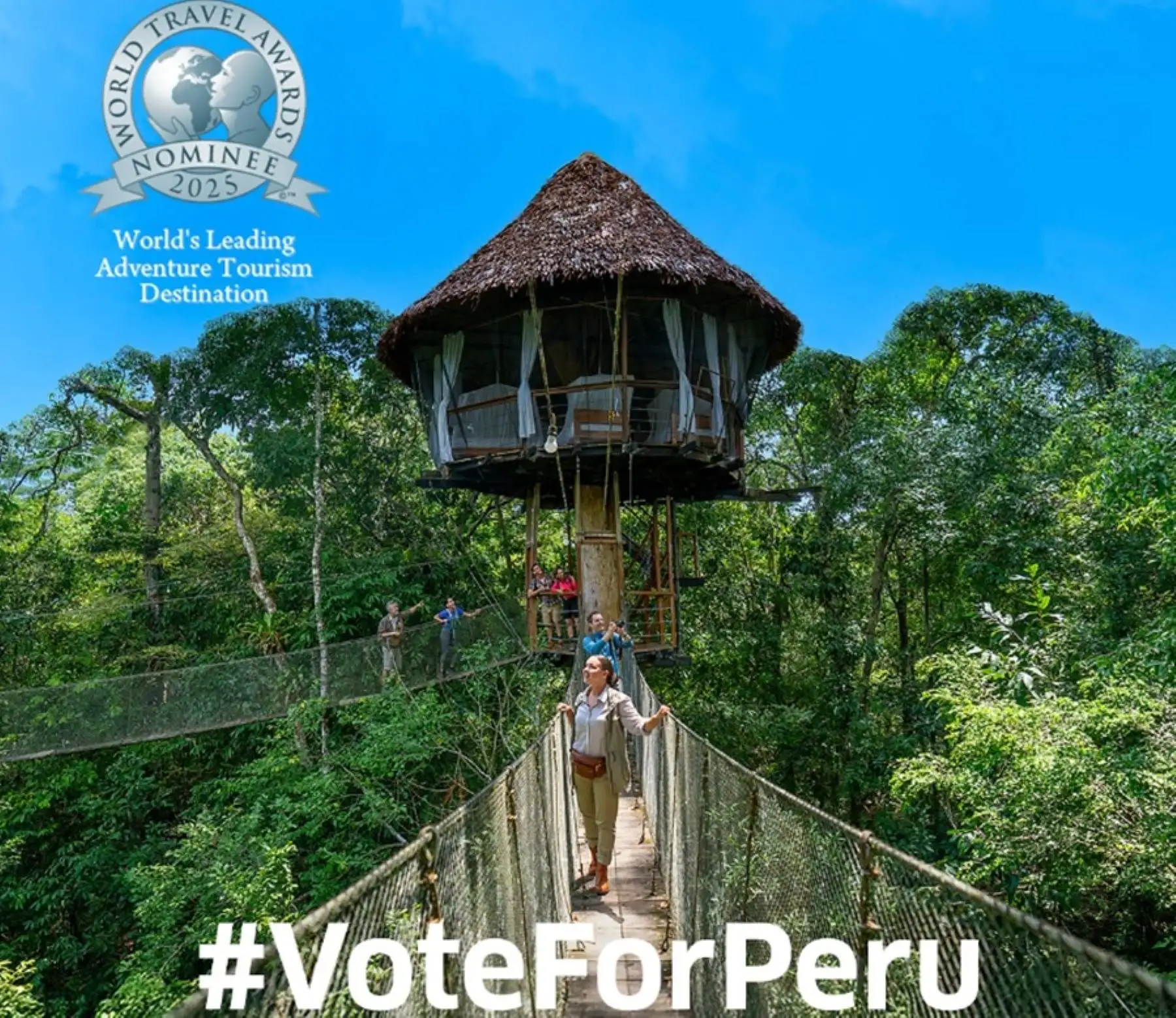 The tourism Oscars are getting closer! Vote for Peru as leading adventure destination