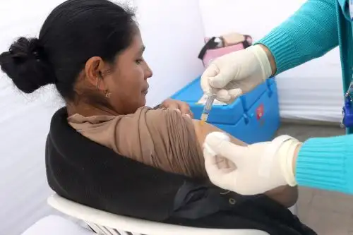 Estos son los locales donde puedes vacunarte contra la influenza en Lima y Callao. Foto: ANDINA