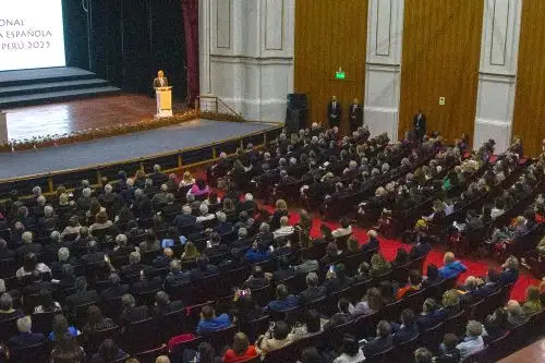 El X Congreso Internacional de la Lengua Española (X CILE) se celebra en la ciudad de Arequipa. ANDINA/Braian Reyna