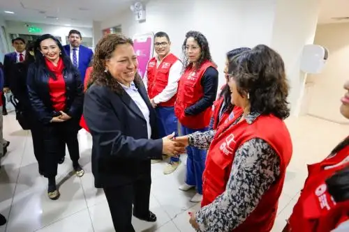 La ministra de la Mujer y Poblaciones Vulnerables, Sandra Liz Gutiérrez Cuba. Foto: ANDINA/Difusión.