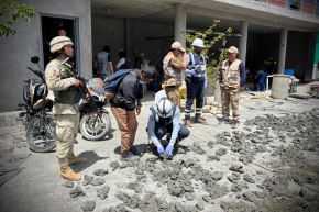 Una patrulla militar encontró los cuerpos sin vida de dos personas con evidentes impactos de arma de fuego durante una operación de control territorial ejecutado en la provincia de Patazm informó el Comando Conjunto de las Fuerzas Armadas.