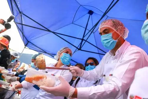 Presidente José Jerí realiza visita inopinada a los damnificados de Pamplona Alta en San Juan de Miraflores
