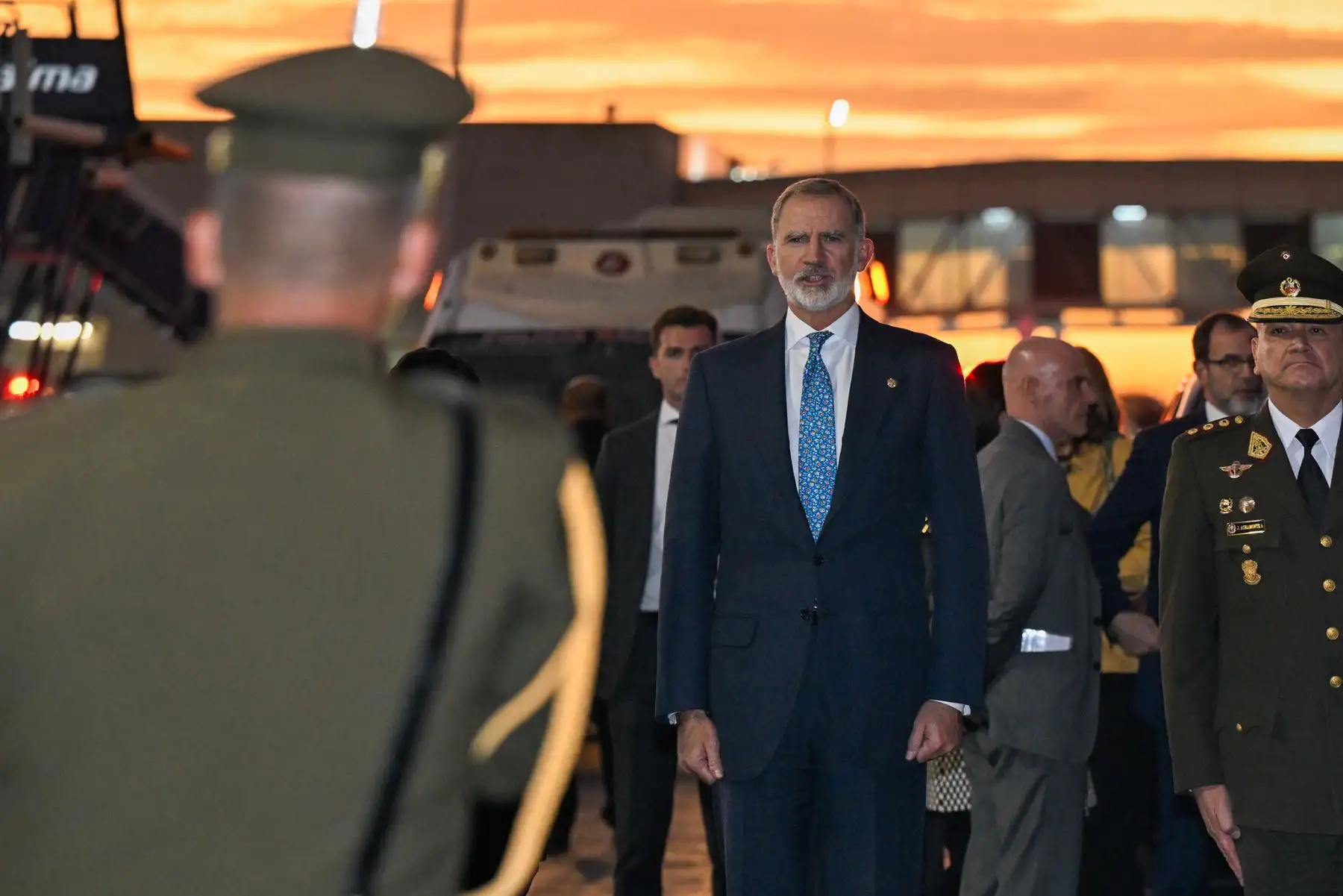 El Perú despidió a su majestad el rey Felipe VI de España en Arequipa, luego de su participación en el X Congreso Internacional de la Lengua Española y en el homenaje a nuestro escritor Mario Vargas Llosa. Foto:CILE