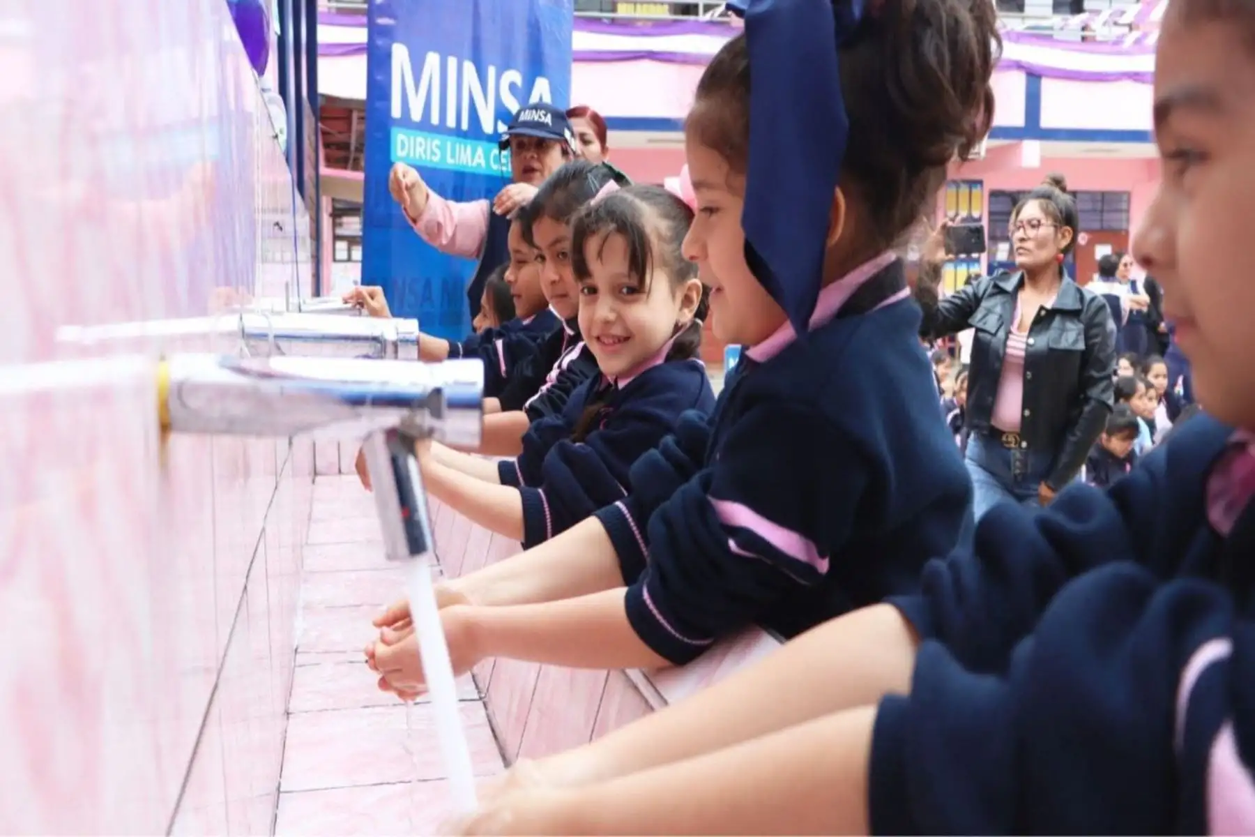 Minsa inicia campaña de sensibilización de lavado de manos en colegios a nivel nacional