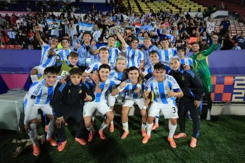 Selección Sub-20 de Argentina que jugará la final del Mundial de la categoría