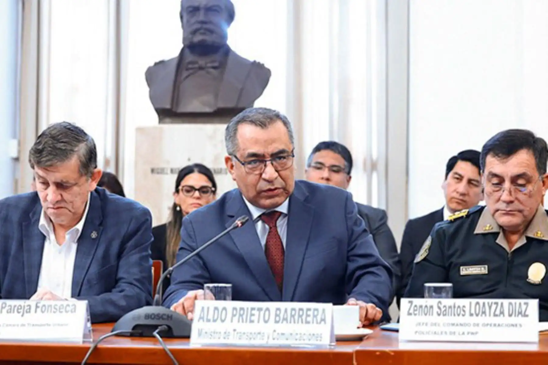 MTC presenta avances en la IV Mesa de Trabajo sobre Seguridad Ciudadana en el Transporte