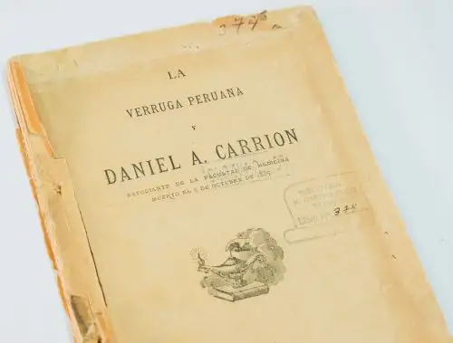 Declaran Patrimonio Cultural de la Nación ejemplares de la obra de Daniel Alcides Carrión.