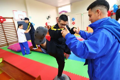 Niños con discapacidad del Callao estrenan aulas multisensoriales y de psicomotricidad. Foto: ANDINA/Difusión