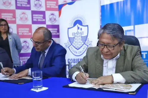 Gore del Callao y la Municipalidad firman acuerdo que aclaran límites territoriales. Foto: ANDINA/Difusión