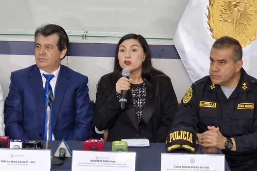 Fiscal de la Nación y ministro del Interior respaldan a fiscal Margarita Haro tras denunciar actos de extorsión en San Juan de Lurigancho