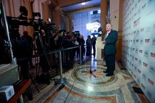 Congresista Fernando Rospigliosi, presidente encargado del Parlamento.