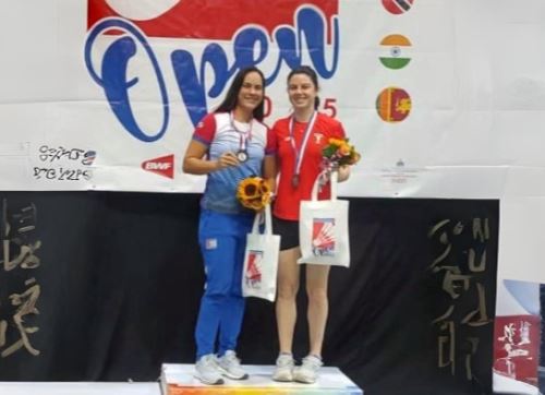 Inés Castillo y Adriano Viale brillaron en República Dominicana