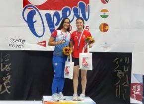  Inés Castillo y Adriano Viale shone in Dominican Republic. Photo: Courtesy.