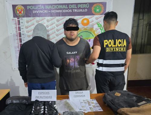 Agentes de la Divincri de la Región Policial La Libertad capturaron a un presunto implicado en asesinato de juez de Paz de Chicama. El crimen causó conmoción en la población local. ANDINA/Difusión