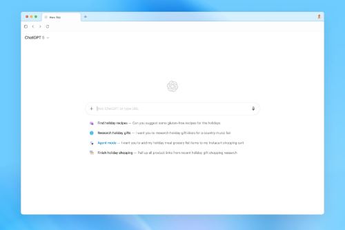 El navegador ChatGPT Atlas también incluye controles de privacidad avanzados. Foto: OpenAI