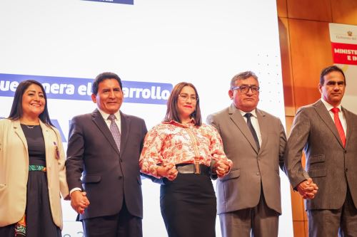 Ministra de Desarrollo e Inclusión Social,  Lesly Shica Seguil, inauguró la XIII Semana de la Inclusión Social.Foto: Midis