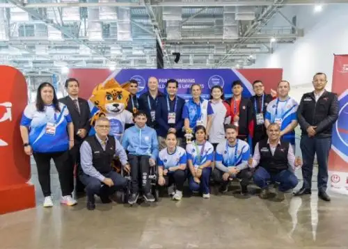 Para athletes will compete in swimming in Peru. Photo: Courtesy.