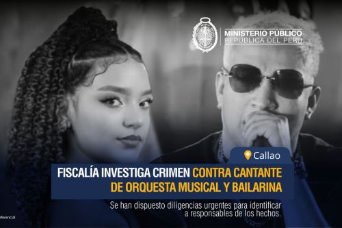 Johan Mora (28) y Ariana Cañola (19) fueron asesinados el fin de semana en el Callao. (Foto: Andina / Difusión)