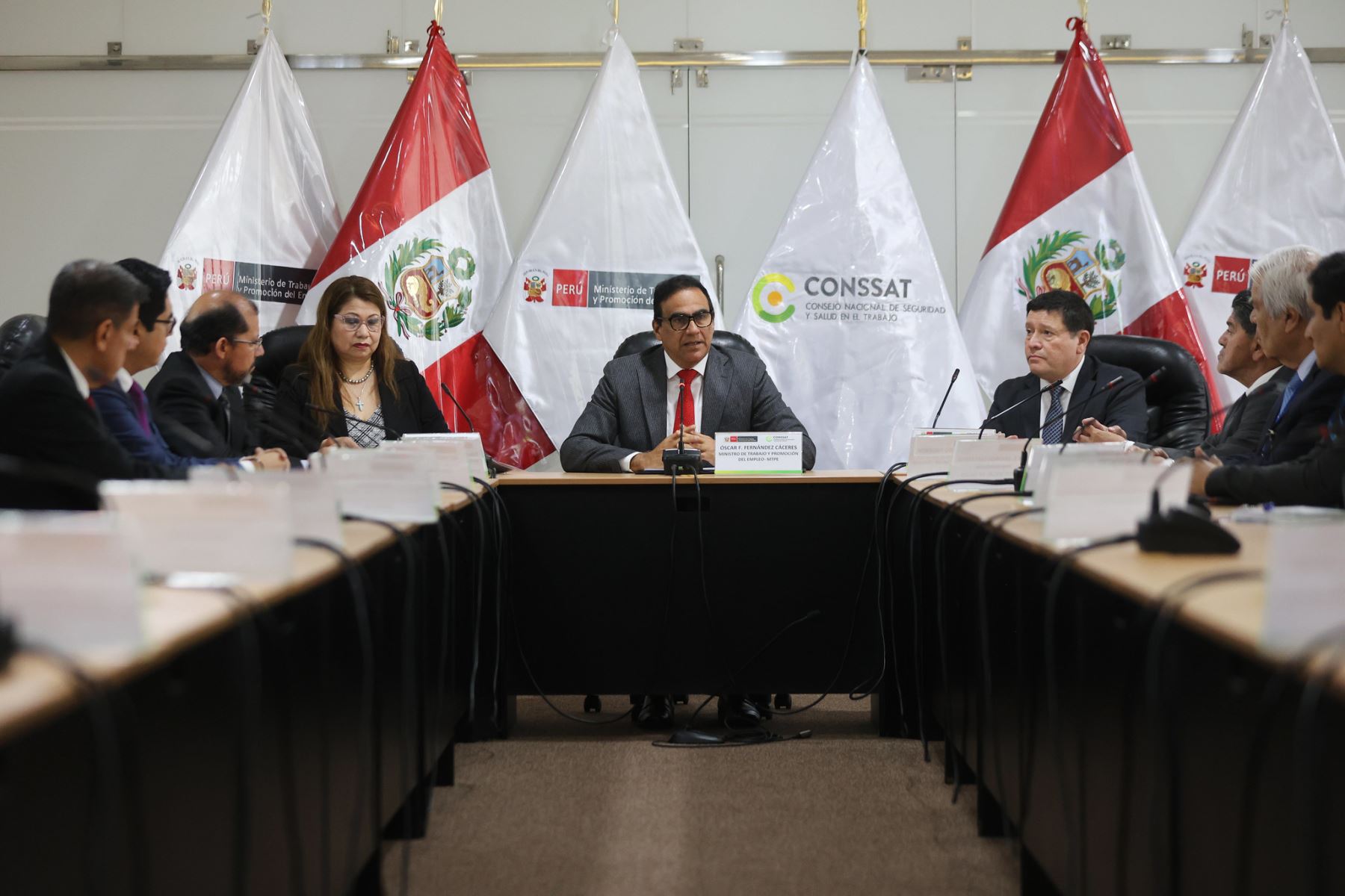 MTPE reafirma respaldo al CONSSAT como espacio clave para fortalecer ...