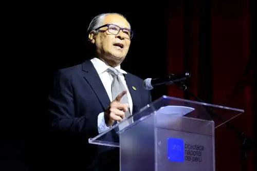 El Peruano 200 años: se inicio ceremonia central en la Biblioteca Nacional del Perú. Foto: ANDINA/Jhonel Rodríguez Robles
