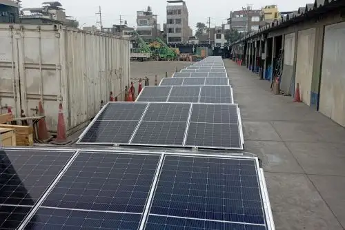 Energía solar móvil.