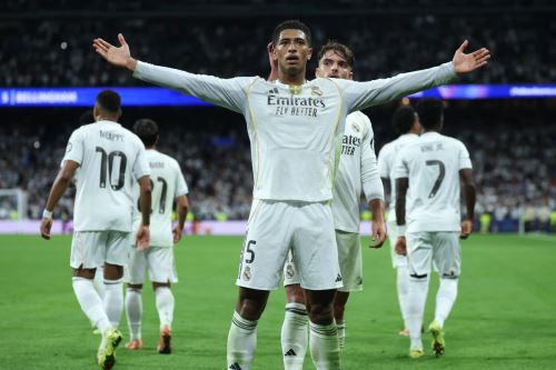 Jude Bellingham anotó el único gol del Real Madrid ante el Juventus