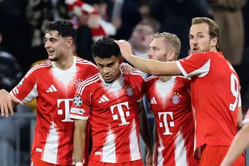 Bayern Múnich gana 4 a 0 al  Club Brugge  durante el partido de la UEFA Champions League