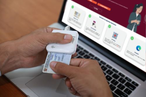 El Reniec instó a los ciudadanos a proteger sus datos personales, no brindar ni gestionar a través de terceros la recuperación de la clave PIN.ANDINA/Difusión
