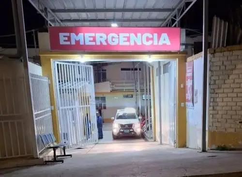 Al Hospital de Otuzco fue trasladado el chofer Juan Marquina Paredes, quien resultó herido de bala tras el ataque armado contra el bus que trasladaba a trabajadores de la empresa agroindustrial Danper. ANDINA/Difusión