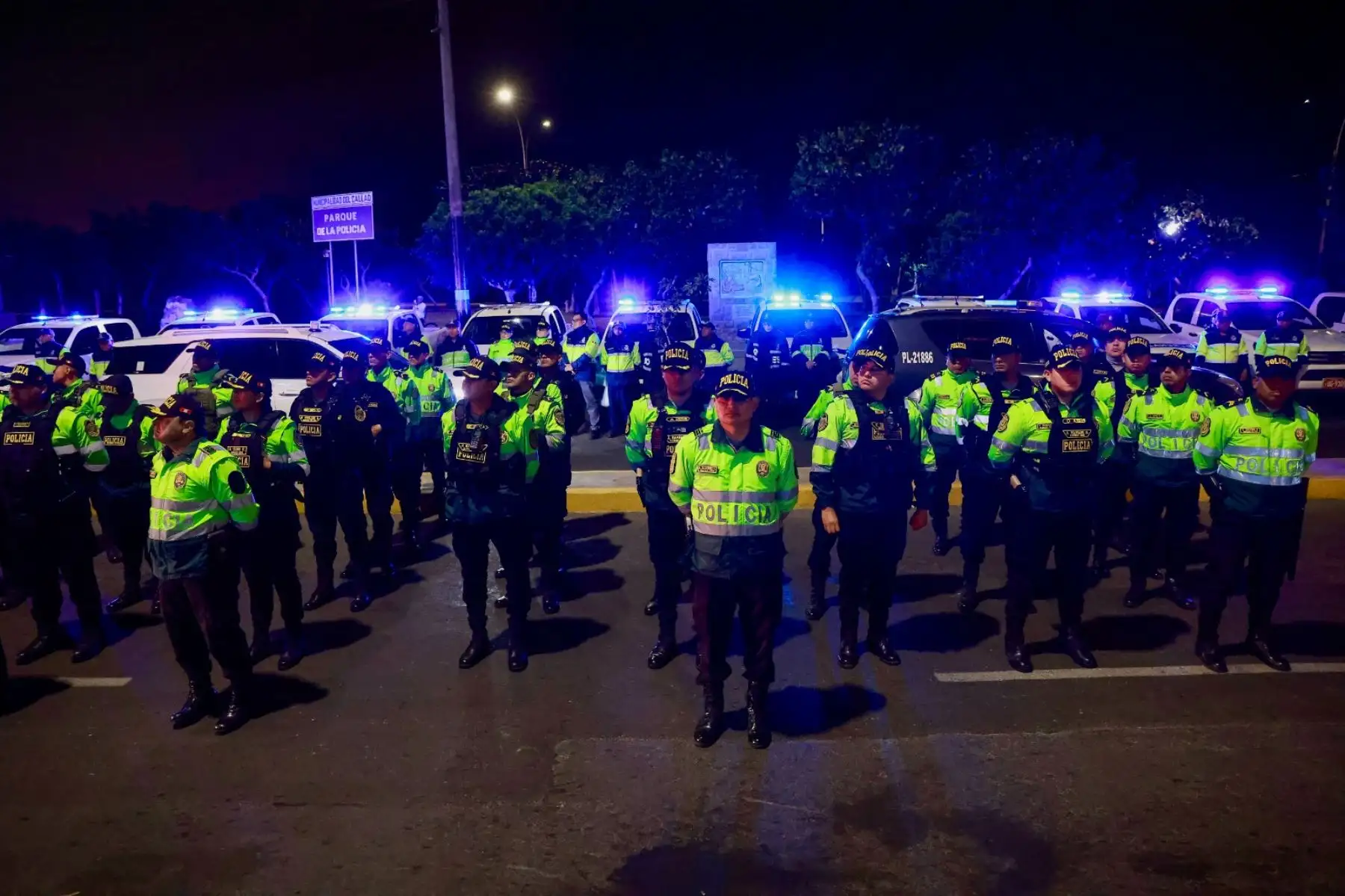 El operativo incluyó la supervisión de puntos estratégicos para luchar contra la criminalidad. Foto: ANDINA/ Prensa Presidencia
