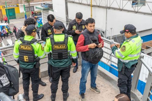 Carmen de la Legua: Intervienen a más de 100 personas en lucha contra la delincuencia. Foto: ANDINA/Difusión