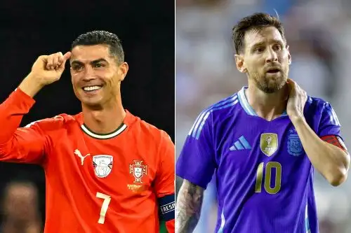 Una investigación entre Cristiano Ronaldo y Lionel Messi. Foto: AFP
