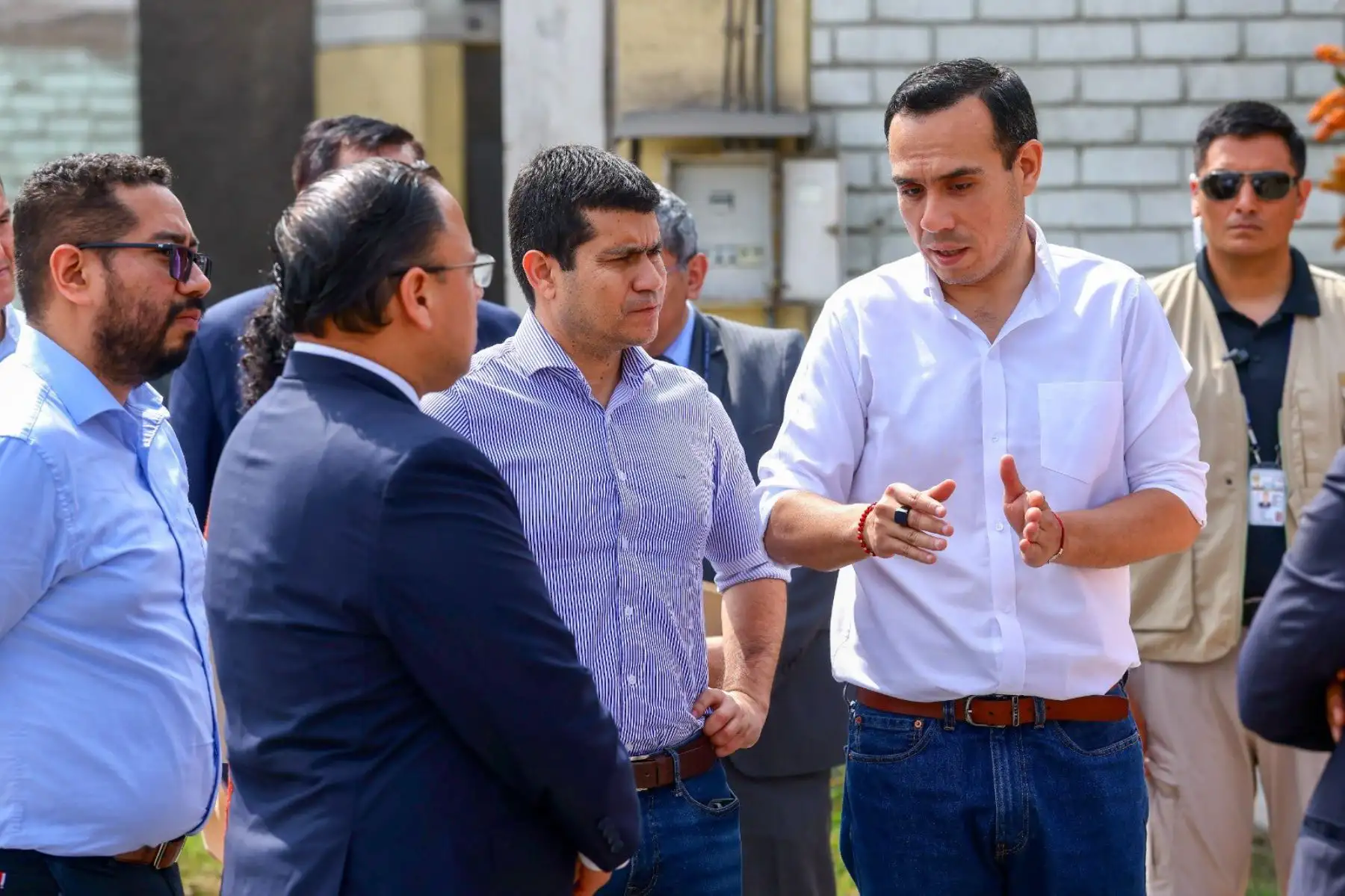 El presidente José Jerí inspeccionó el expenal San Jorge, en el Cercado de Lima, para evaluar la posible instalación de un centro temporal de detención, como parte de las acciones para luchar contra la criminalidad. Foto: ANDINA/Prensa Presidencia El presidente José Jerí inspeccionó el expenal San Jorge, en el Cercado de Lima, para evaluar la posible instalación de un centro temporal de detención, como parte de las acciones para luchar contra la criminalidad. Foto: ANDINA/Prensa Presidencia