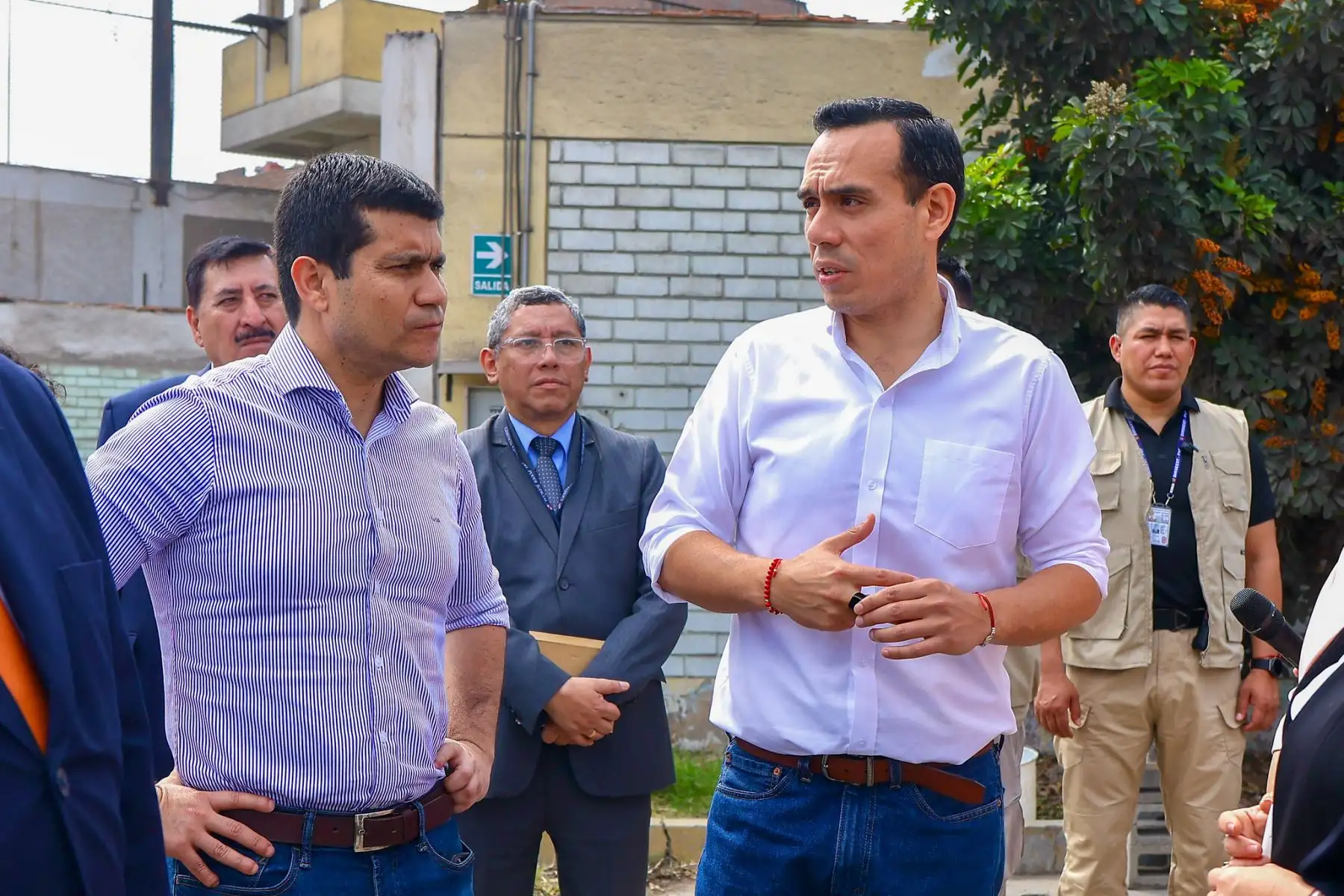 El presidente José Jerí inspeccionó el expenal San Jorge, en el Cercado de Lima, para evaluar la posible instalación de un centro temporal de detención, como parte de las acciones para luchar contra la criminalidad. Foto: ANDINA/Prensa Presidencia El presidente José Jerí inspeccionó el expenal San Jorge, en el Cercado de Lima, para evaluar la posible instalación de un centro temporal de detención, como parte de las acciones para luchar contra la criminalidad. Foto: ANDINA/Prensa Presidencia