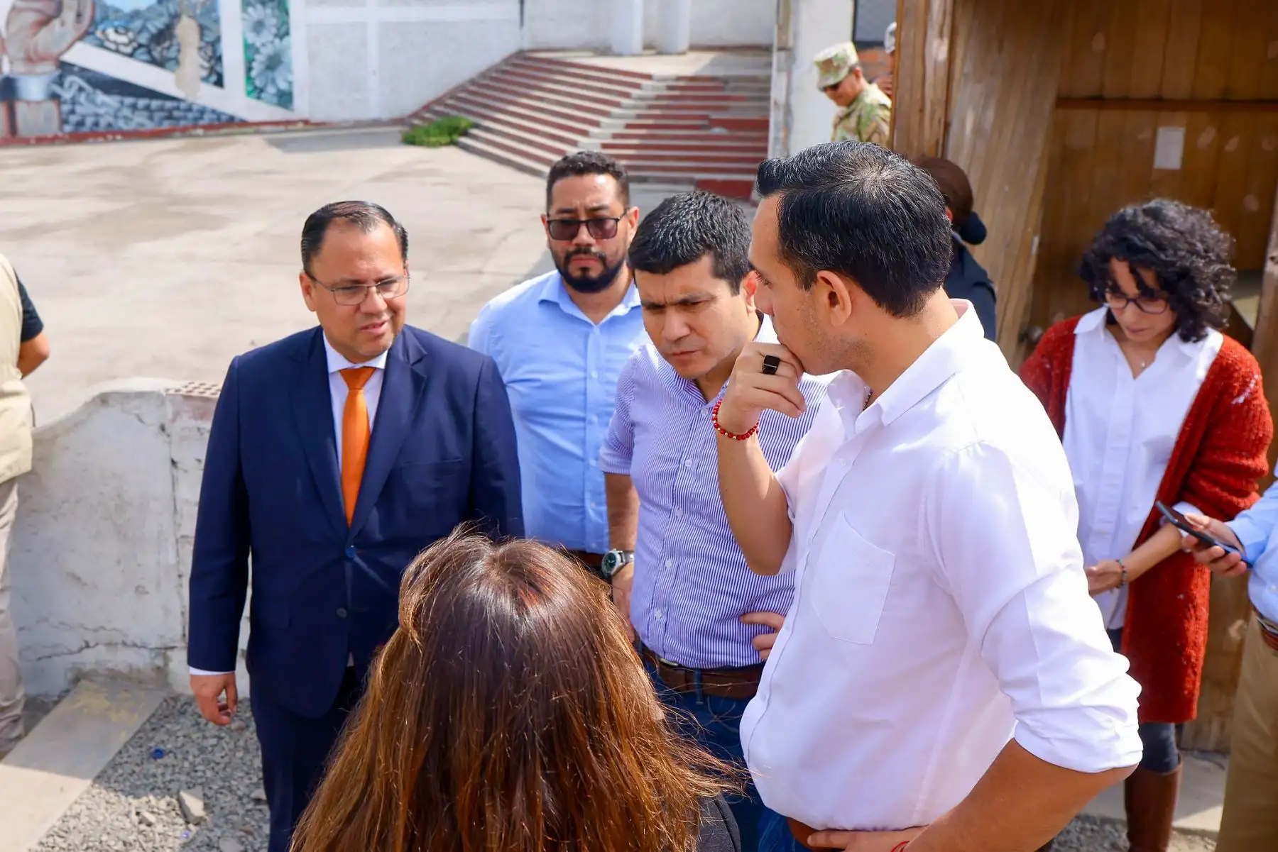 El presidente José Jerí inspeccionó el expenal San Jorge, en el Cercado de Lima, para evaluar la posible instalación de un centro temporal de detención, como parte de las acciones para luchar contra la criminalidad. Foto: ANDINA/Prensa Presidencia El presidente José Jerí inspeccionó el expenal San Jorge, en el Cercado de Lima, para evaluar la posible instalación de un centro temporal de detención, como parte de las acciones para luchar contra la criminalidad. Foto: ANDINA/Prensa Presidencia