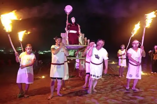 Caral Raymi, la milenaria ciudadela rinde tributo a la Pachamama