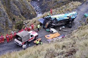 Accidente de tránsito en Bolivia. Foto: Cortesía