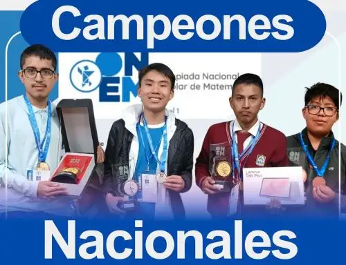 Ayacucho celebra el destacado logro académico de cuatro brillantes escolares que participaron en la Olimpiada Nacional de Matemática (ONM), consiguiendo medallas que reconocen su desempeño sobresaliente en la competencia. ANDINA/Difusión