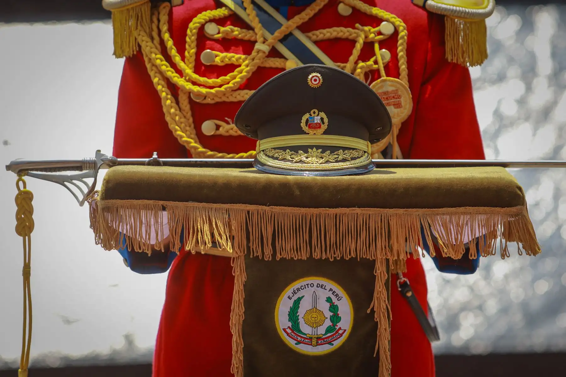 El presidente José Jerí Oré participó en el homenaje póstumo en memoria del general de brigada del Ejército del Perú, Marco Marín Saldaña, comandante del Comando Unificado de Pataz. La nación honra y reconoce su labor en la guerra contra la delincuencia y la defensa del país. Foto: ANDINA/Prensa Presidencia El presidente José Jerí Oré participó en el homenaje póstumo en memoria del general de brigada del Ejército del Perú, Marco Marín Saldaña, comandante del Comando Unificado de Pataz. La nación honra y reconoce su labor en la guerra contra la delincuencia y la defensa del país. Foto: ANDINA/Prensa Presidencia