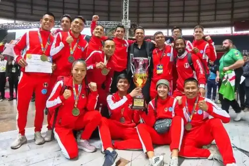 Selección peruana tuvo un gran rendimiento en el Campeonato Sudamericano de Kickboxing