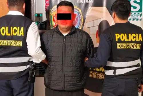 La PNP intervino el domicilio del suboficial Michael Sánchez Lino, ubicado en el jirón Sucre 608, urbanización Chicago, Trujillo. Foto: Cortesía Luis Puell