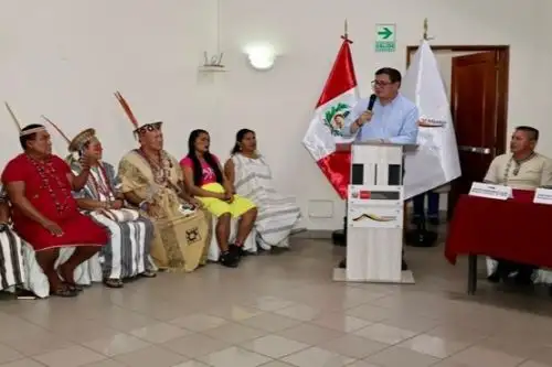 El ministro Miguel Espichán remarcó que el Ministerio del Ambiente fortalece este eficiente modelo de cogestión, único en el mundo. Foto: Minam