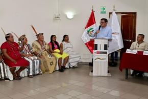 El ministro Miguel Espichán remarcó que el Ministerio del Ambiente fortalece este eficiente modelo de cogestión, único en el mundo. Foto: Minam