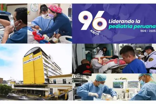INSN Breña reafirma su liderazgo en atención pediátrica tras 96 años de labor. Foto: Difusión